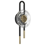 Бра с черным основанием и золотистым декором Bruno варинант исполнения - 1 | Loft Concept в Твери