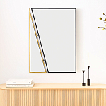 Зеркало прямоугольное в раме Mirror Duality варинант исполнения - 3 | Loft Concept в Твери