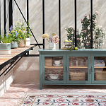 Шкаф-витрина низкий Cosette Cabinet варинант исполнения - 7 | Loft Concept в Твери