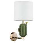 Бра с декором в виде кактуса из керамики Opuntia варинант исполнения - 1 | Loft Concept в Твери