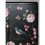 Комод деревянный Tits on flowers варинант исполнения - 7 | Loft Concept в Твери