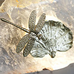 Бра Декоративный лист с стрекозой Glacial Fragment варинант исполнения - 1 | Loft Concept в Твери