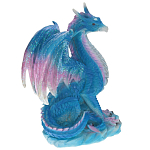 Декоративная статуэтка Дракон Blue Pink Dragon Statuette варинант исполнения - 1 | Loft Concept в Твери