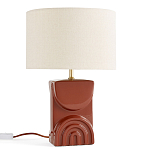 Настольная лампа из керамики и льна Brighter than the Stars варинант исполнения - 1 | Loft Concept в Твери