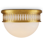 Потолочный светильник с фактурным золотым каркасом Exceptional Classic Design варинант исполнения - 3 | Loft Concept в Твери