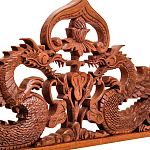 Панно из дерева драконы Panel With Trees варинант исполнения - 2 | Loft Concept в Твери