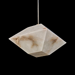 Подвесной светильник с фигурным плафоном Stone Prism варинант исполнения - 3 | Loft Concept в Твери