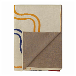 Плед хлопковый по мотивам эвенских орнаментов Ural and Siberian Patterns варинант исполнения - 3 | Loft Concept в Твери