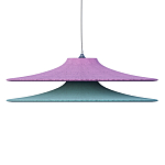 Подвесной вязаный светильник в двухцветном исполнении «Двойной Токио»  варинант исполнения - 4 | Loft Concept в Твери