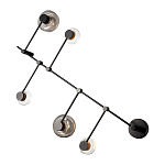 Бра с 5-ю плафонами разного диаметра и цвета Polyhedron варинант исполнения - 1 | Loft Concept в Твери