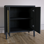 Современный Буфет Primo с 2 дверцами Черный дуб варинант исполнения - 4 | Loft Concept в Твери