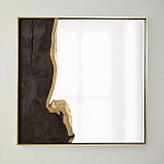 Зеркало с панно из среза палисандра Noble Mirror варинант исполнения - 3 | Loft Concept в Твери