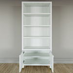 Книжный Стеллаж Elsa Dreams White с задней стенкой варинант исполнения - 4 | Loft Concept в Твери