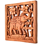 Панно из дерева слов и цветы Panel With Animals варинант исполнения - 2 | Loft Concept в Твери