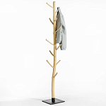 Напольная вешалка из тикового дерева Teak Floor Hanger варинант исполнения - 2 | Loft Concept в Твери