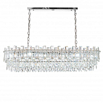 Люстра овальная с хрустальными подвесками Gorgeous Crystal Light варинант исполнения - 8 | Loft Concept в Твери