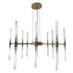 Люстра подвесная с 20-ю цилиндрическими матовыми плафонами Delta Light варинант исполнения - 2 | Loft Concept в Твери