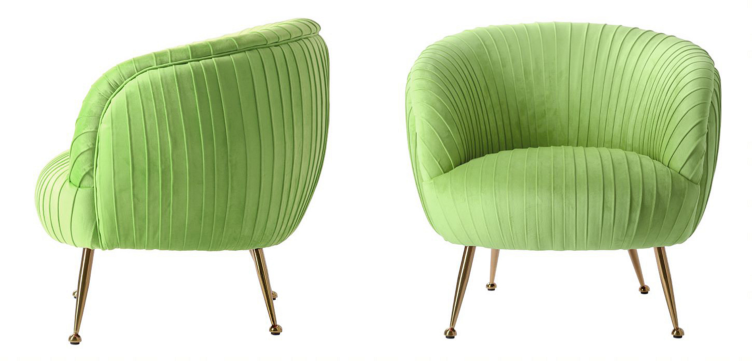 Кресло SOUFFLE CHAIR green Кресло SOUFFLE CHAIR green - Loft-Concept в Твери