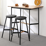 Черный барный стул Knopper варинант исполнения - 7 | Loft Concept в Твери