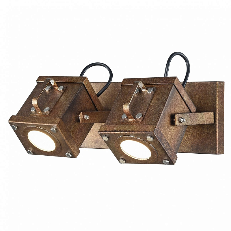 Спот Box Spot 2 Искусственная бурая ржавчина в Твери | Loft Concept 
