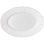 Обеденный сервиз белого цвета из фарфора на 6 персон 23 предмета Floral Charm варинант исполнения - 4 | Loft Concept в Твери