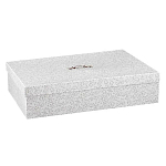 Чайный сервиз белого цвета из фарфора на 6 персон 15 предметов Floral Charm варинант исполнения - 2 | Loft Concept в Твери