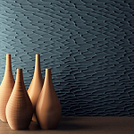 Гипсовая 3D Панель M-27 варинант исполнения - 1 | Loft Concept в Твери