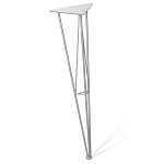 Стол обеденный с круглой столешницей из керамики на четырех ножках Sand Ceramics варинант исполнения - 5 | Loft Concept в Твери