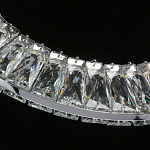 Люстра круглая с прозрачной хрустальной рамкой Maude Crystal Light варинант исполнения - 10 | Loft Concept в Твери