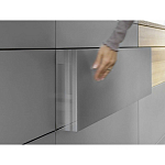 Кухонный гарнитур с серым глянцевым фасадом Onfroi Moss Grey Kitchen Set варинант исполнения - 2 | Loft Concept в Твери