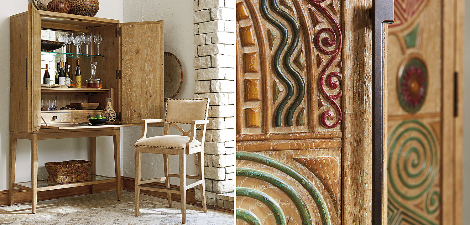 Шкаф CAMEROON BAR CABINET - Loft-Concept в Твери