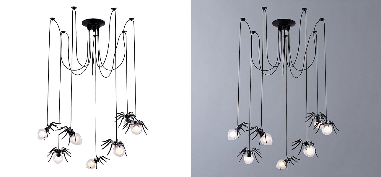 Люстра черная Паук Spiders lamp 7 Люстра черная Паук Spiders lamp 7 - Loft-Concept в Твери