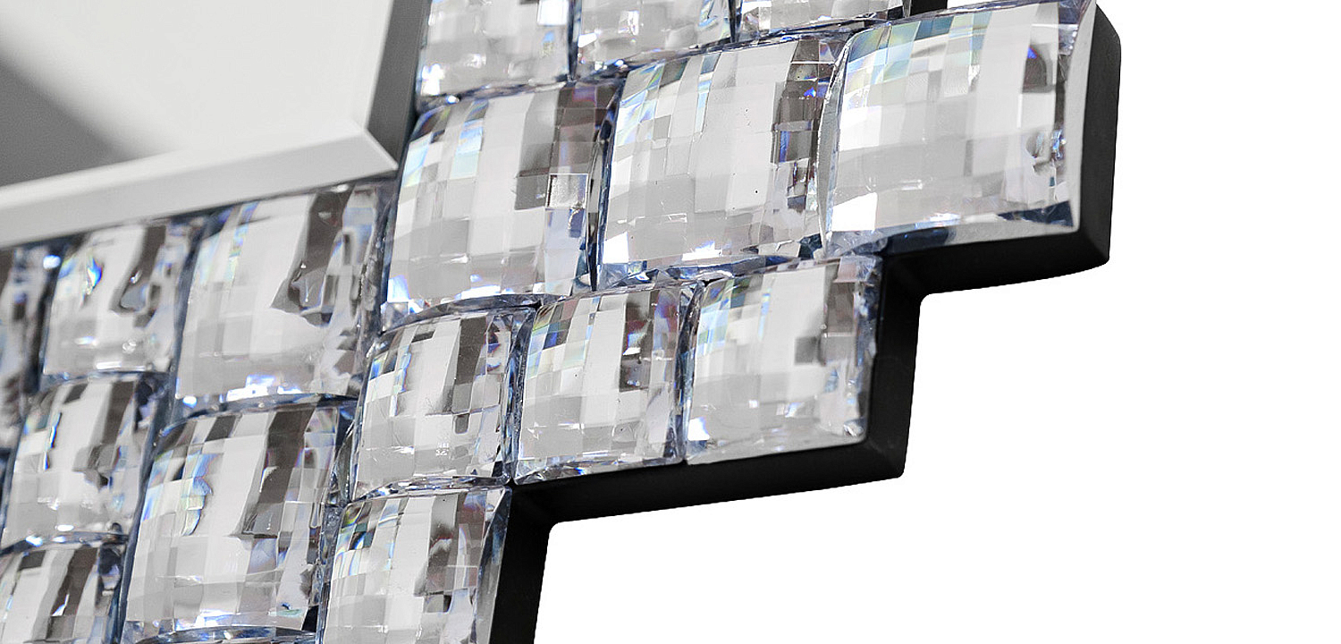 Зеркало Lasre Glitter Squares Mirror Зеркало Lasre Glitter Squares Mirror - Loft-Concept в Твери