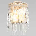 Бра с эффектом стекающего стекла и прозрачными трубками Textured Glass варинант исполнения - 2 | Loft Concept в Твери