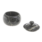 Сахарница из натурального камня Змеевик Stone Sugar Bowls варинант исполнения - 2 | Loft Concept в Твери