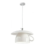 Подвесные светильники в виде белой посуды Flower Reversal варинант исполнения - 8 | Loft Concept в Твери