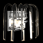 Бра цвета никель с изогнутыми хрустальными элементами Radiant Ribbons варинант исполнения - 5 | Loft Concept в Твери