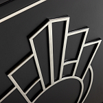 Черный комод в стиле арт-деко Luciano варинант исполнения - 6 | Loft Concept в Твери