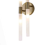 Бра с двумя цилиндрическими матовыми плафонами на круглом основании Delta Light варинант исполнения - 2 | Loft Concept в Твери