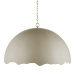 Подвесной светильник в форме купола с сочетанием золотого и оливкового цвета Eggshell варинант исполнения - 1 | Loft Concept в Твери