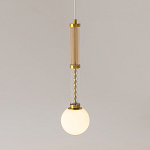 Подвесной светильник со стеклянными вставками Helios варинант исполнения - 2 | Loft Concept в Твери