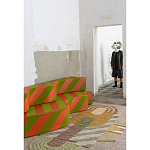 Дизайнерский модульный диван волнистой формы с цветным принтом Poltronova Superonda Sofa варинант исполнения - 30 | Loft Concept в Твери