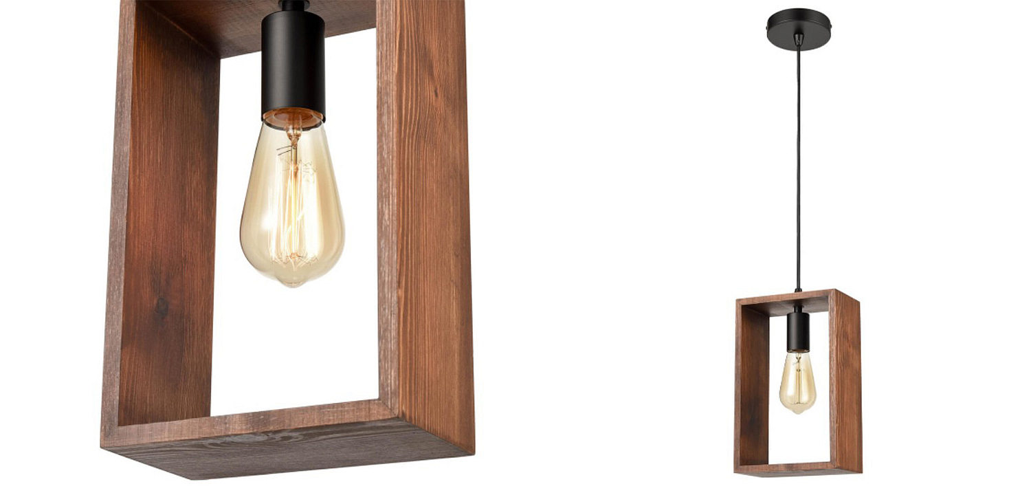 Подвесной светильник Bismark Wooden Подвесной светильник Bismark Wooden - Loft-Concept в Твери