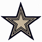 Дизайнерский ковер в виде звезды Poltronova Tappeto Stellina  Navy Blue Grey Rug варинант исполнения - 1 | Loft Concept в Твери