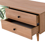 Длинная ТВ-тумба с принтом на ящиках Elise TV Stand варинант исполнения - 4 | Loft Concept в Твери