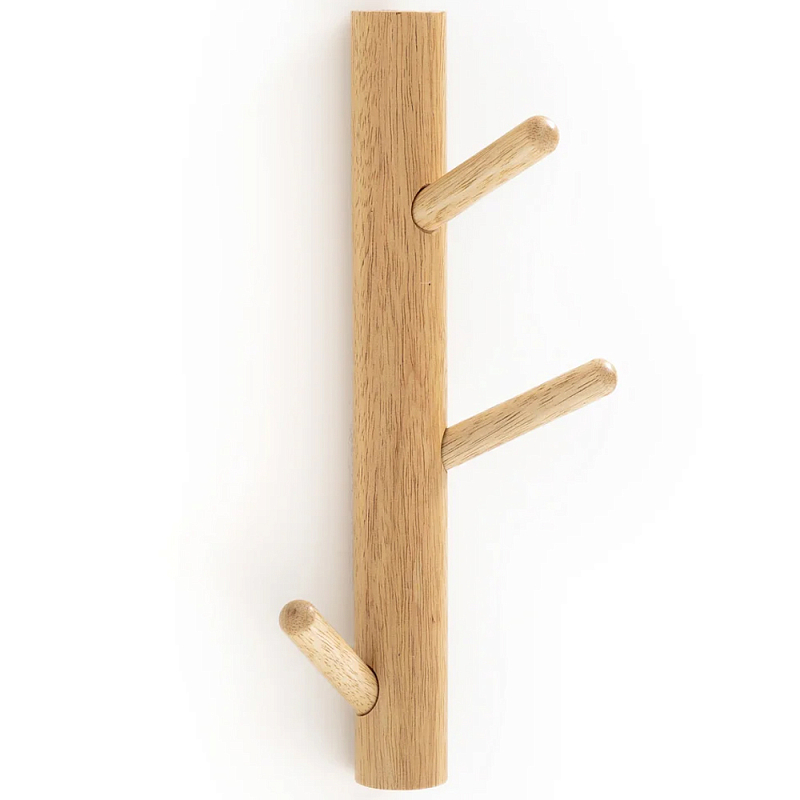 Деревянная настенная вешалка Branch Wood Hanger Древесина Деревянная настенная вешалка Branch Wood Hanger Древесина в Твери | Loft Concept