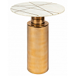 Кофейный столик с мраморной столешницей Sleeve варинант исполнения - 1 | Loft Concept в Твери