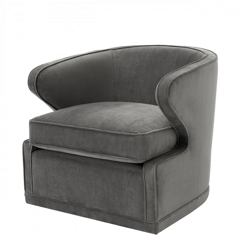 Кресло Eichholtz Chair Dorset Grey Серый Кресло Eichholtz Chair Dorset Grey Серый в Твери | Loft Concept