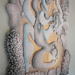 Тканый вручную монументальный настенный гобелен Soft Inception варинант исполнения - 1 | Loft Concept в Твери