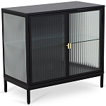 Сервант двухдверный с рифленым стеклом The Keeper варинант исполнения - 1 | Loft Concept в Твери